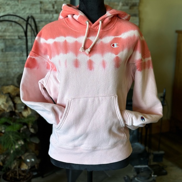 Champion - Tie-dyed Hoodie - S - Picture 1 of 6